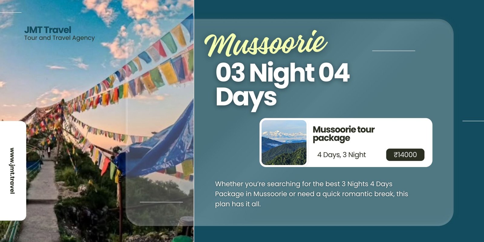 Mussoorie 03 Night 04 Days Package